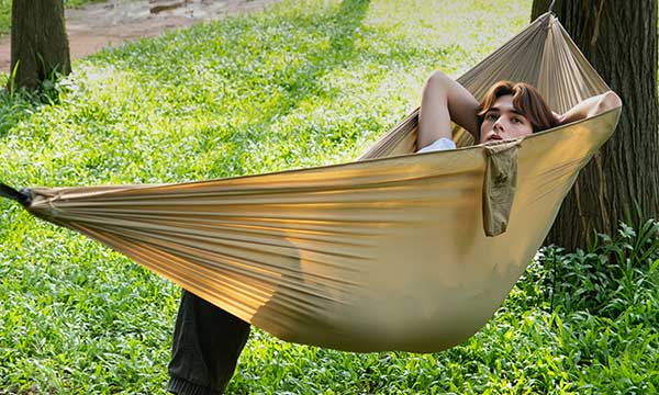 Camouflage pattern hammocks