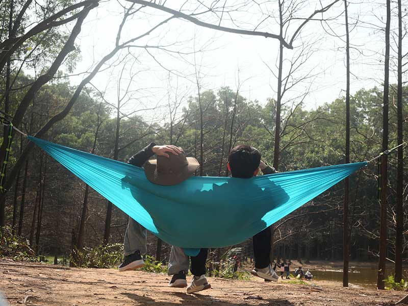 Charcoal solid color hammock