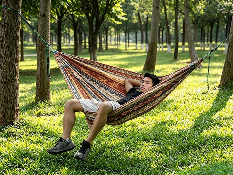 Ethnic pattern printed hammock