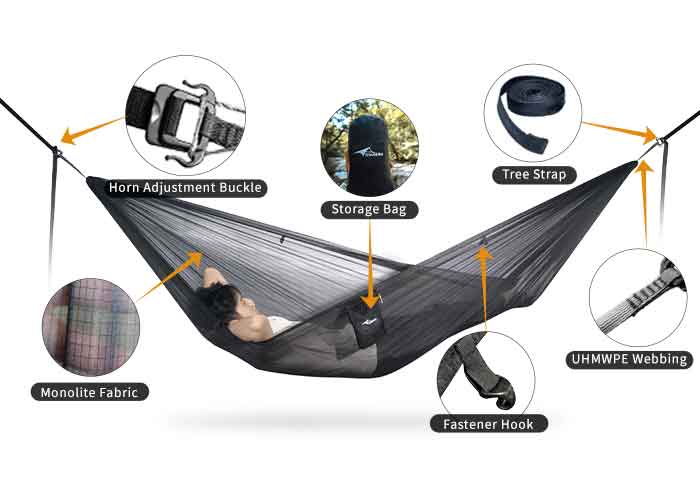 ZeroG Ultra‑lightweight Hammock View 1