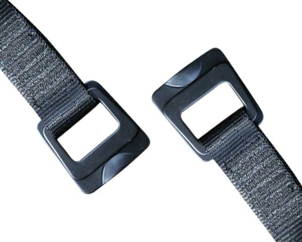 Locking carabiner for hammock suspension