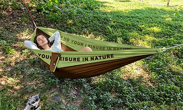 Camouflage pattern hammocks