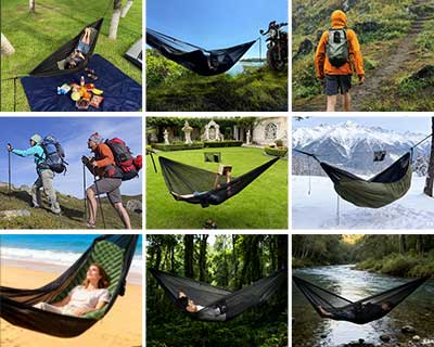hammock outdoor real scene